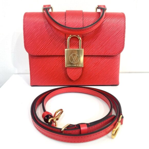 OPEN BOX - Louis Vuitton Epi Locky BB Shoulder Bag Red Leather - Box\Reciept - Picture 1 of 11